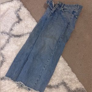 Topshop moto wide leg jeans 26 L30